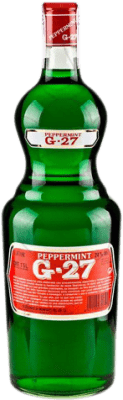 Herbal Liqueur Salas G27 Verde — Green Special Bottle 1,5 L Peppermint