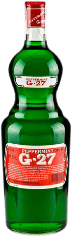 17,95 € | Liqueurs Salas G-27 Pippermint Verde Espagne Bouteille Spéciale 1,5 L