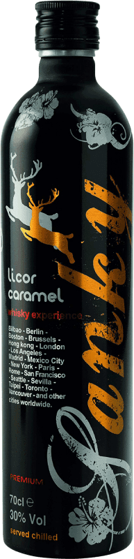 17,95 € Envio grátis | Licores Sanky Caramel — Caramelo, Whisky 17,95 € Envio grátis | Licores Sanky Caramel — Caramelo, Whisky