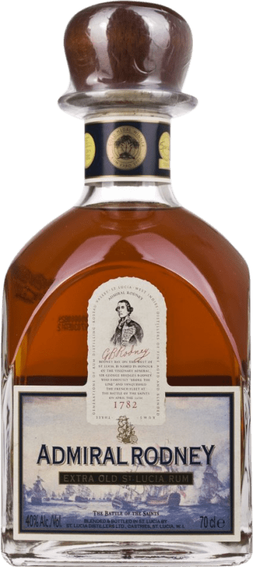 Free Shipping | Rum Admiral Rodney. Extra Añejo United Kingdom 70 cl