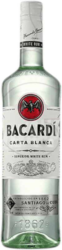 免费送货 | 朗姆酒 Bacardí Carta Blanca 巴哈马 特别的瓶子 3 L