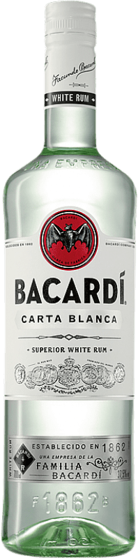 23,95 € 免费送货 | 朗姆酒 Bacardí Carta Blanca