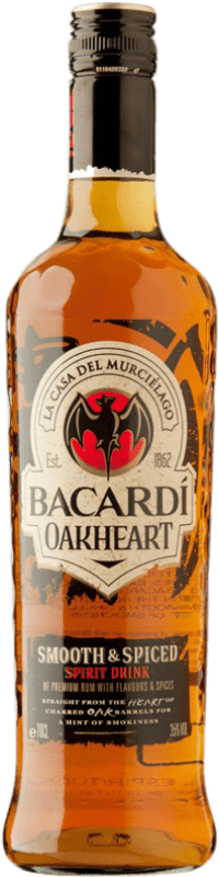 免费送货 | 朗姆酒 Bacardí Oakheart Añejo 巴哈马 70 cl