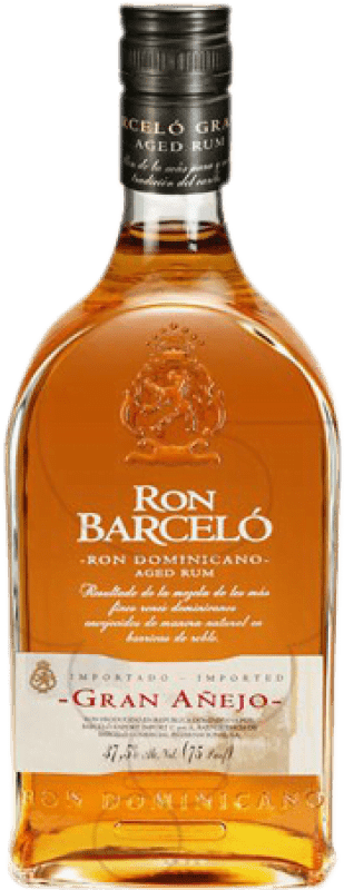 Envoi gratuit | Rhum Barceló Gran Añejo — Vieux Supérieur République Dominicaine Bouteille Spéciale 1,75 L