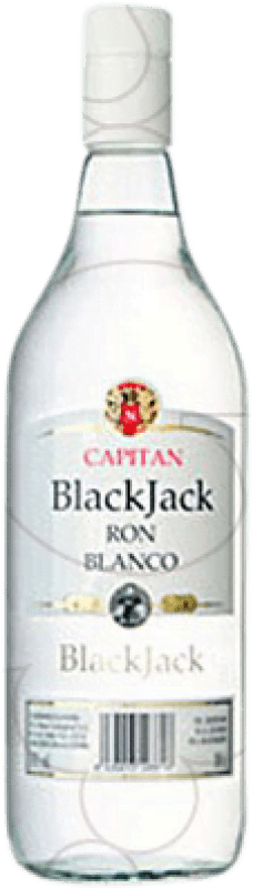 Envio grátis | Rum Black Jack Blanco Espanha 1 L