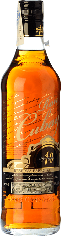 Spedizione Gratuita | Rum Cubaron Cubay Cuba 10 Anni 70 cl