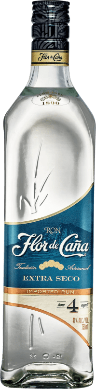 Free Shipping | Rum Flor de Caña Nicaragua 4 Years 70 cl