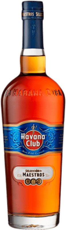 免费送货 | 朗姆酒 Havana Club Selección Maestros Extra Añejo 古巴 70 cl