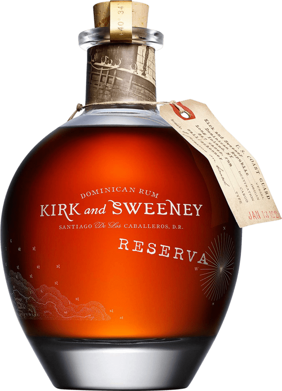 免费送货 | 朗姆酒 3 Badge Kirk and Sweeney 多明尼加共和国 12 岁 70 cl