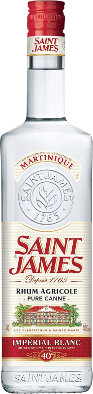 19,95 € | 朗姆酒 Plantations Saint James Imperial Blanco 马提尼克 70 cl