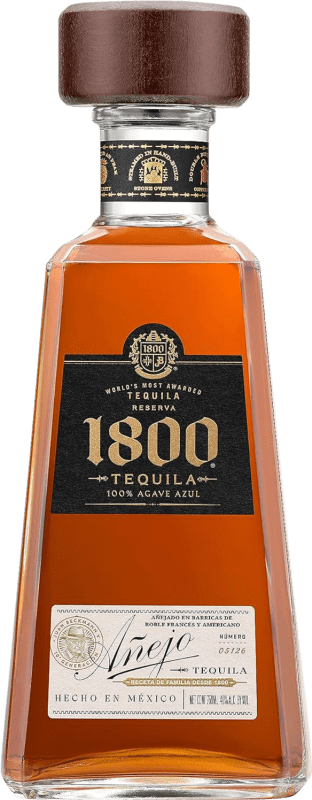 38,95 € | Tequila 1800 Añejo Mexique 70 cl