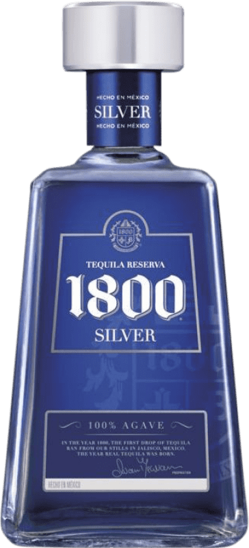 27,95 € | Текила 1800 Silver Blanco Мексика 70 cl