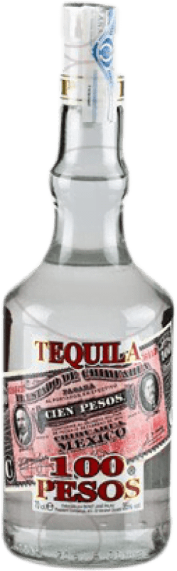 13,95 € Free Shipping | Tequila Cien Pesos Blanco Mexico Bottle 70 cl