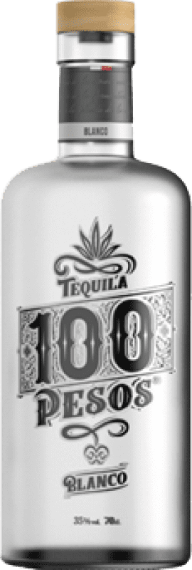 Envío gratis | Tequila Cien Pesos. Blanco México 70 cl