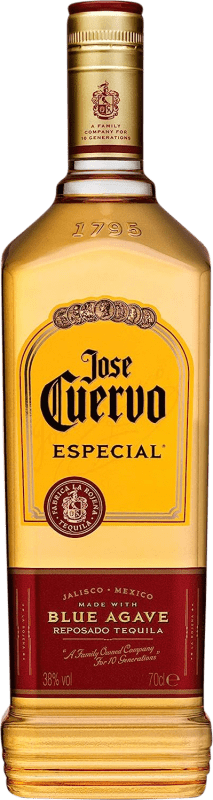 Envoi gratuit | Tequila José Cuervo Especial Dorado Reposado Jalisco Mexique 70 cl