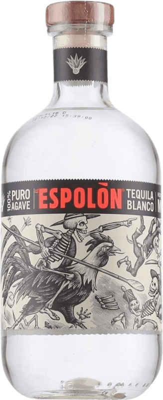 Envío gratis | Tequila Espolón Blanco México 70 cl