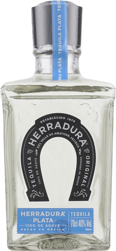 免费送货 | 龙舌兰 Herradura Blanco Plata Silver 哈利斯科 墨西哥 70 cl