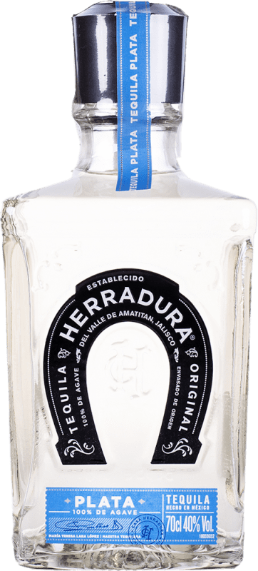 62,95 € Envio grátis | Tequila Herradura Plata — Edição Prata, Blanco — Branco