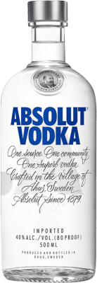 Spedizione Gratuita | Vodka Absolut Svezia Bottiglia Medium 50 cl