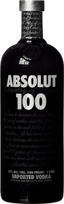 Водка Absolut 100 1 L