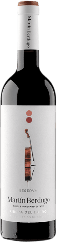 17,95 € | Красное вино Martín Berdugo Резерв D.O. Ribera del Duero Кастилия-Леон Испания Tempranillo 75 cl