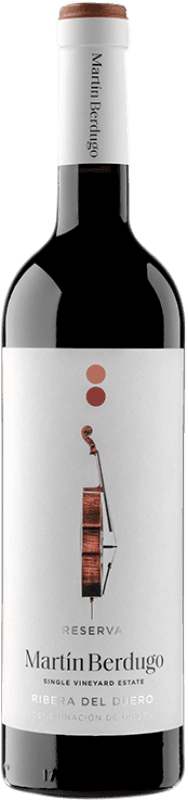 33,95 € Бесплатная доставка | Красное вино Martín Berdugo Резерв D.O. Ribera del Duero