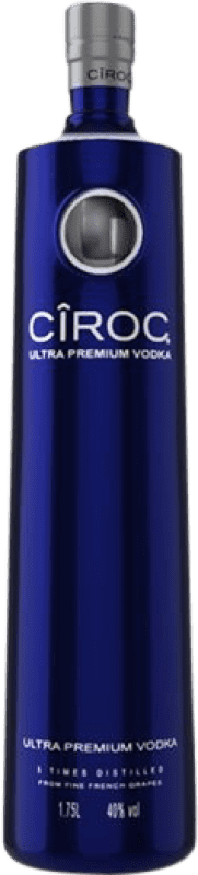 85,95 € | 伏特加 Cîroc Led Light 法国 特别的瓶子 1,75 L