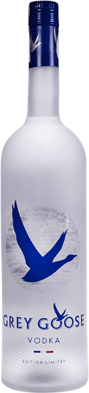 89,95 € Envio grátis | Vodka Grey Goose Garrafa Especial 1,5 L