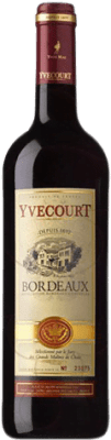 Cellier Yvecourt. Negre Bordeaux 若い 75 cl