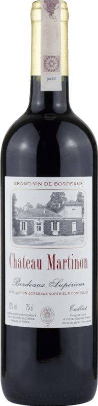 Spedizione Gratuita | Vino rosso Château Martinon Crianza A.O.C. Bordeaux Francia Merlot, Cabernet Sauvignon, Cabernet Franc 75 cl