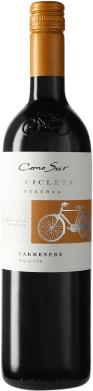 Free Shipping | Red wine Cono Sur Chile Carmenère 75 cl