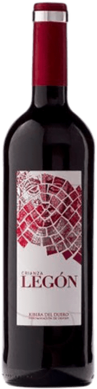 Free Shipping | Red wine Legon Aged D.O. Ribera del Duero Castilla y León Spain Tempranillo 75 cl