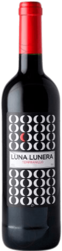 3,95 € | Rotwein Luna Lunera Jung I.G.P. Vino de la Tierra de Castilla Castilla la Mancha y Madrid Spanien Tempranillo 75 cl