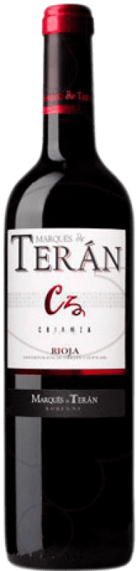 16,95 € Spedizione Gratuita | Vino Rosso Marqués de Terán Crianza — Invecchiato in Botte D.O.Ca. Rioja Bottiglia Magnum 1,5 L