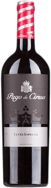 Free Shipping | Red wine Pago de Cirsus Cuvée Especial Pago Bolandin Navarre Spain Tempranillo, Merlot, Syrah Magnum Bottle 1,5 L
