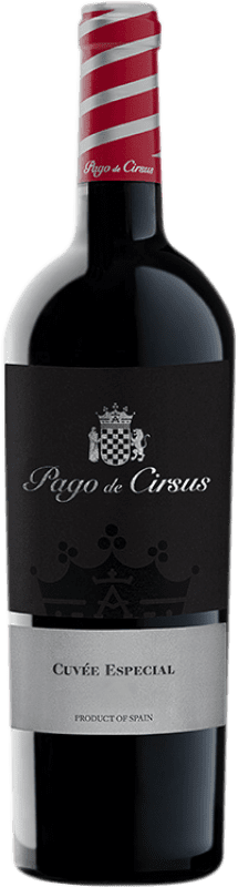 Бесплатная доставка | Красное вино Pago de Cirsus Cuvée Especial Pago Bolandin Наварра Испания Tempranillo, Merlot, Syrah 75 cl