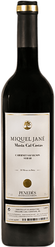 12,95 € | 红酒 Miquel Jané Masia Cal Costas D.O. Penedès 加泰罗尼亚 西班牙 Syrah, Cabernet Sauvignon 75 cl