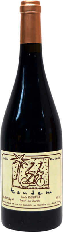 Free Shipping | Red wine Alain Graillot Tandem Morocco Syrah 75 cl