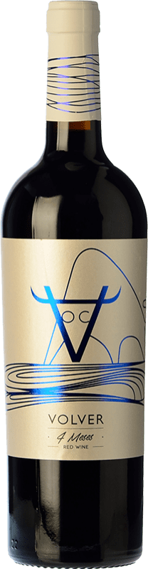 9,95 € | Red wine Volver 4 Meses Oak D.O. La Mancha Castilla la Mancha y Madrid Spain Tempranillo 75 cl