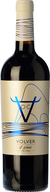 12,95 € Kostenloser Versand | Rotwein Volver 4 Meses Eiche D.O. La Mancha