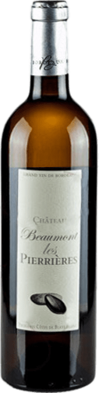 10,95 € Free Shipping | White wine Château Beaumont Les Pierrieres Crianza A.O.C. Bordeaux France Bottle 75 cl