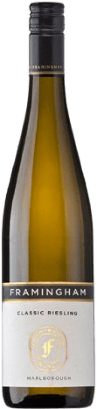 Envío gratis | Vino blanco Framingham Classic Crianza Nueva Zelanda Riesling 75 cl