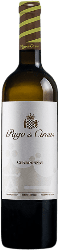 10,95 € | Vin blanc Pago de Cirsus D.O. Navarra Navarre Espagne Chardonnay 75 cl