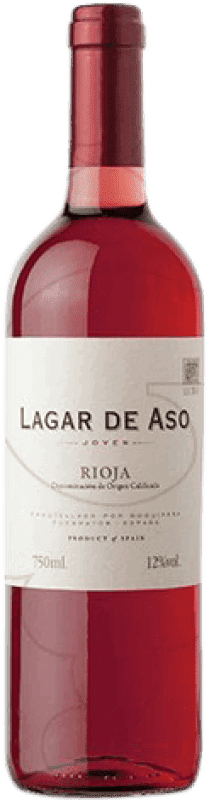 免费送货 | 玫瑰酒 Lagar de Aso 年轻的 D.O.Ca. Rioja 拉里奥哈 西班牙 Tempranillo 75 cl