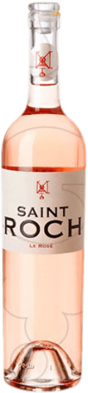 Free Shipping | Rosé wine Saint Roch Le Rosé Young A.O.C. France France Monastrell, Grenache Grey 75 cl