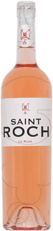 Free Shipping | Rosé wine Saint Roch Le Rosé Young A.O.C. France France Monastrell, Grenache Grey Magnum Bottle 1,5 L