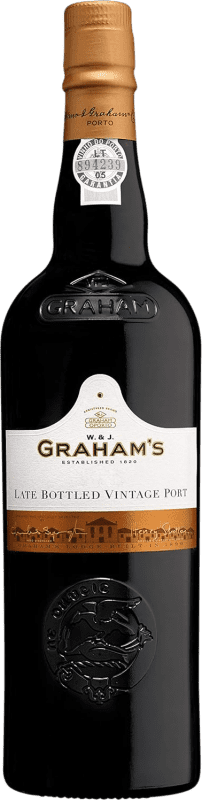 Free Shipping | Fortified wine Graham's L.B.V. I.G. Porto Porto Portugal Tempranillo, Touriga Franca, Touriga Nacional, Tinta Amarela, Tinta Cão, Tinta Barroca 75 cl