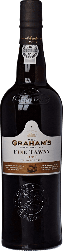 11,95 € | Fortified wine Graham's Tawny I.G. Porto Porto Portugal Tempranillo, Touriga Franca, Touriga Nacional, Tinta Amarela, Tinta Cão, Tinta Barroca 75 cl