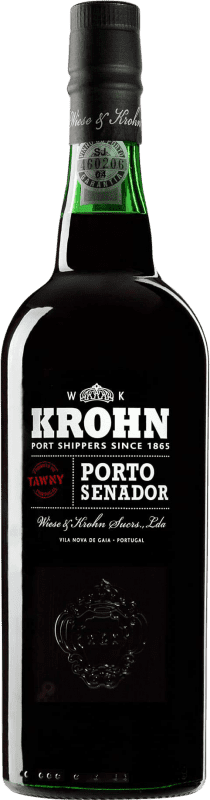 Free Shipping | Fortified wine Krohn Senador Tawny I.G. Porto Porto Portugal 75 cl