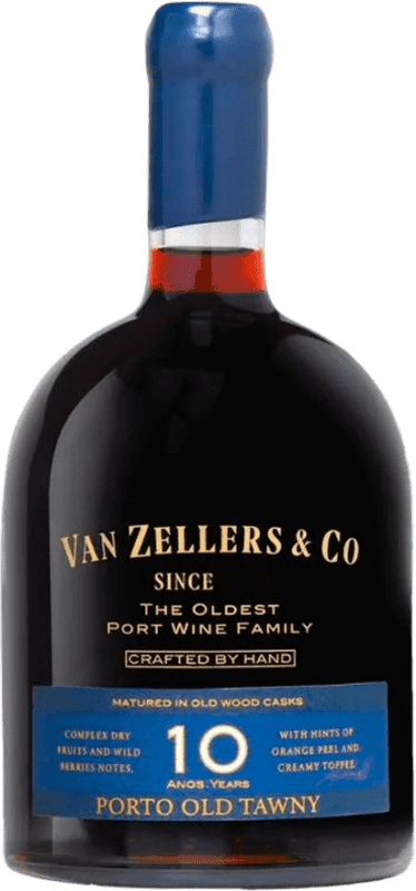 送料無料 | 強化ワイン Van Zellers I.G. Porto ポルト ポルトガル Tempranillo, Touriga Franca, Touriga Nacional, Tinta Amarela, Tinta Cão, Tinta Barroca 10 年 75 cl